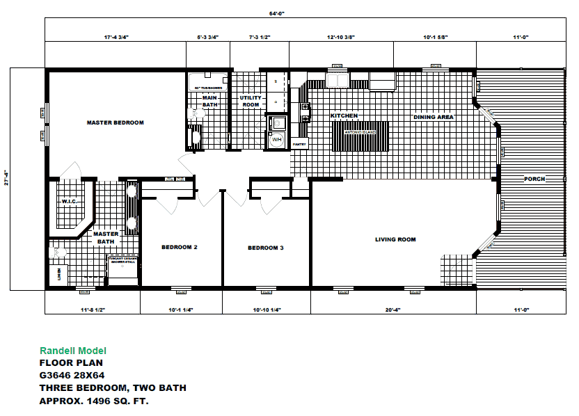 The Randell - Floor Plan