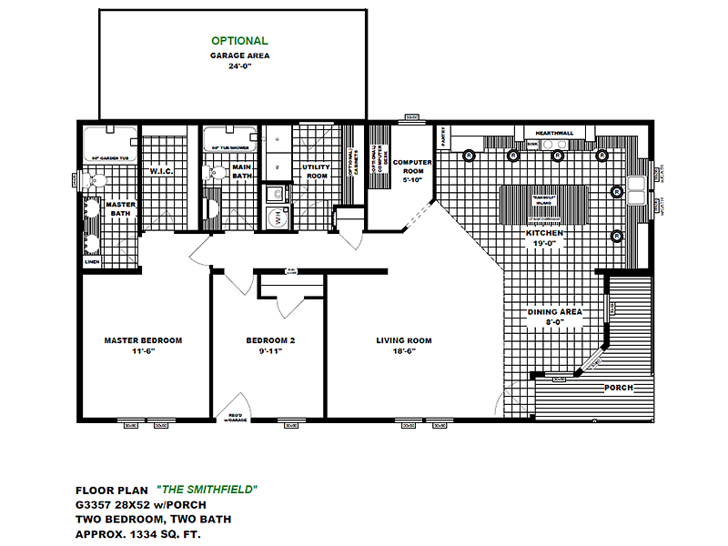 The Smithfield - Floor Plan
